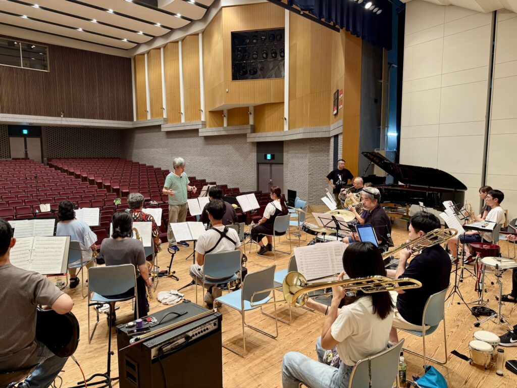YPWOの合奏練習風景