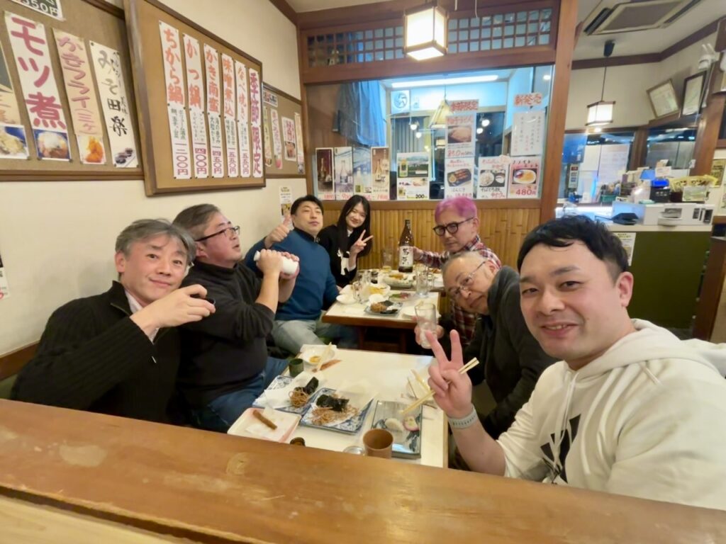 練習後の団員の様子